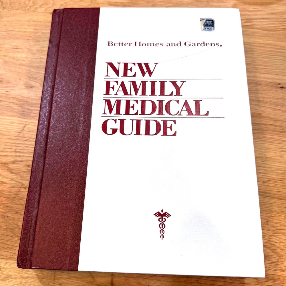 Better Homes and Gardens New Family Medical Guide 1982 Hardcover Vintage Book